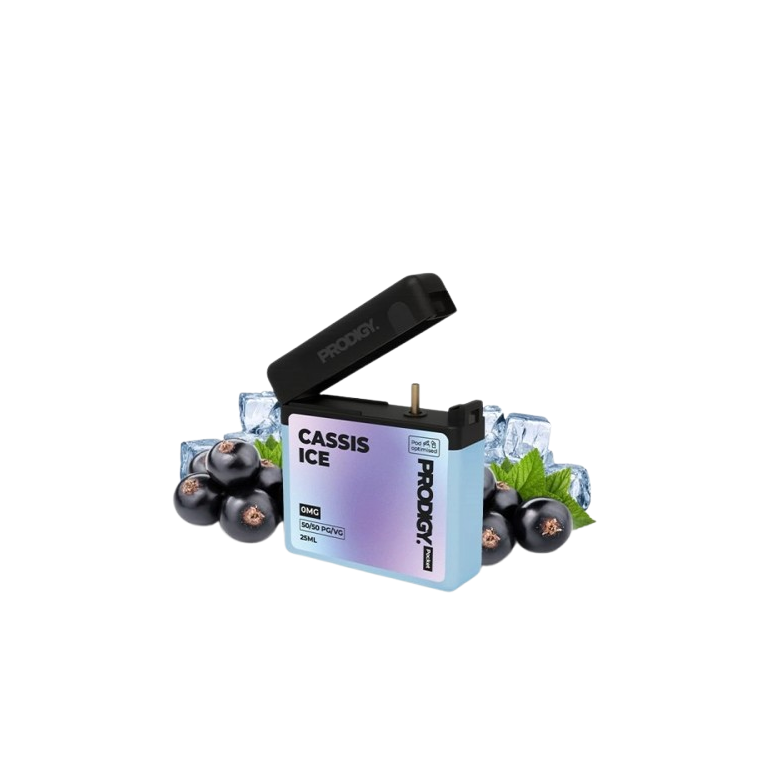 E-liquide Prodigy Pocket 25 ml Cassis Ice