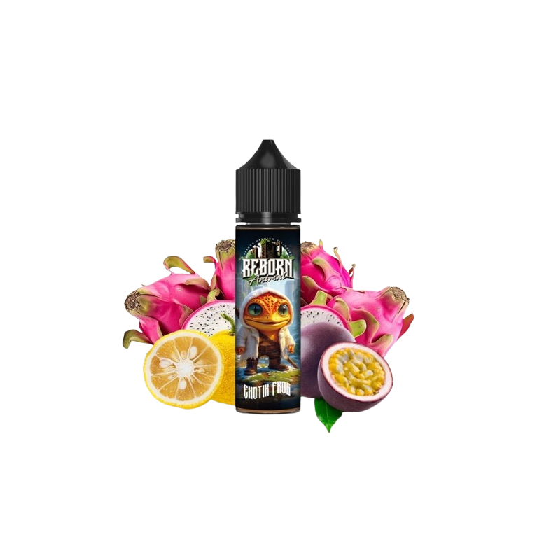 E-liquide Exotic Frog 50ml de la marque Reborn Animal