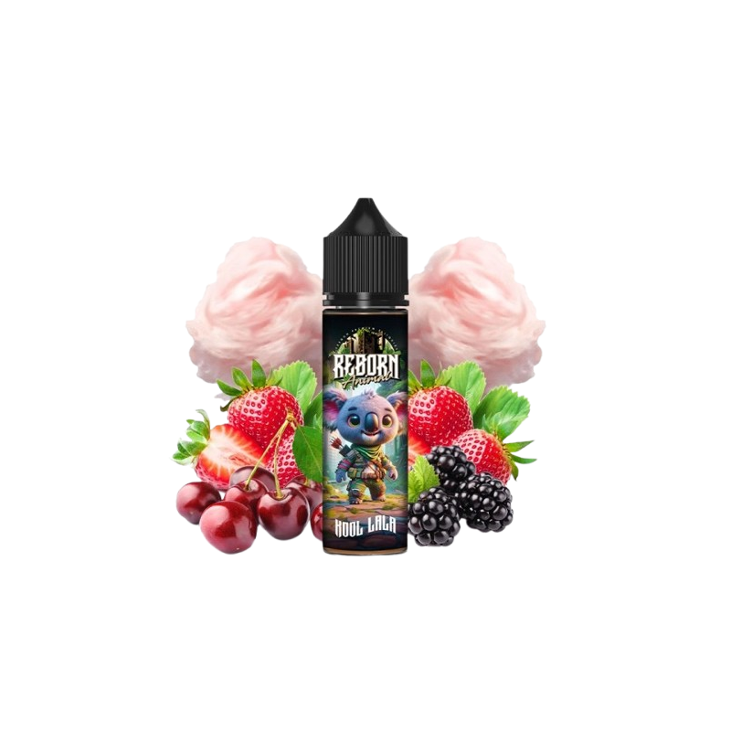 E-liquide Kool Lala 50ml de la marque Reborn Animal
