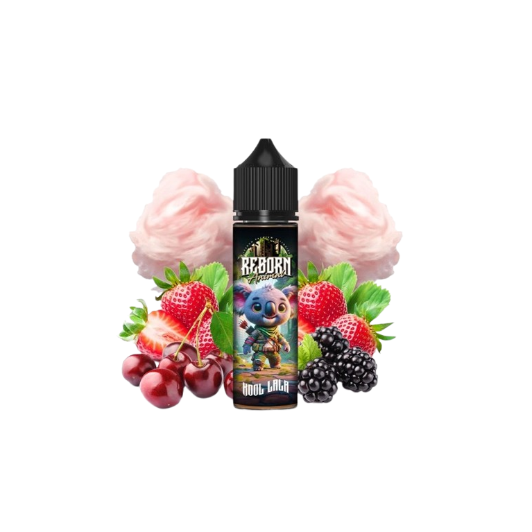 E-liquide Kool Lala 50ml de la marque Reborn Animal