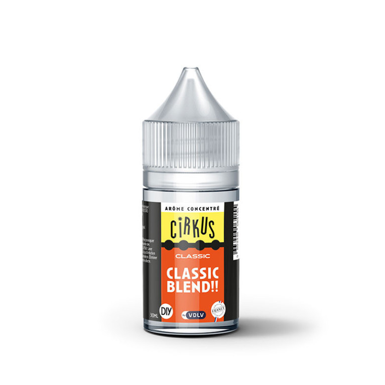 Concentré Classic Blend 30 ml de la gamme cirkus