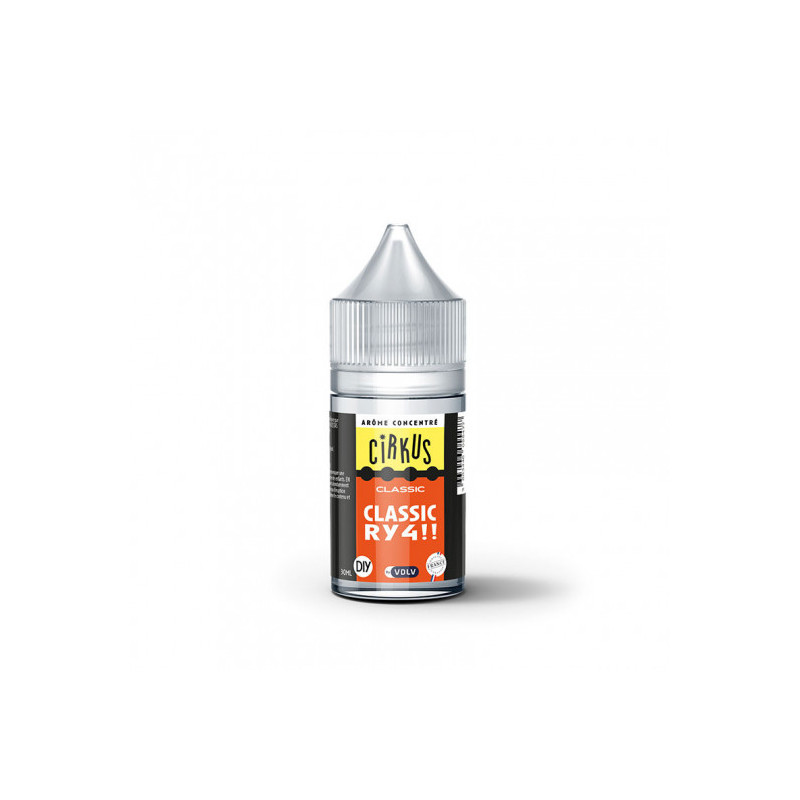 Concentré Classic RY4 30 ml de la gamme cirkus