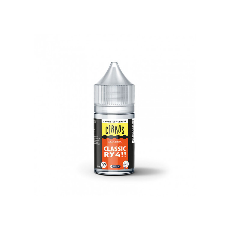 Concentré Classic RY4 30 ml de la gamme cirkus