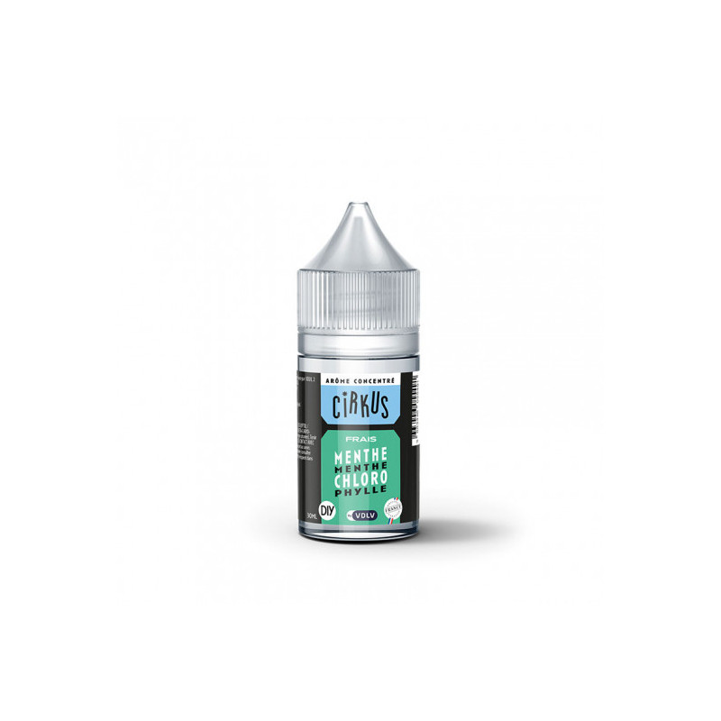 Concentré Menthe Chlorophylle 30ml de la gamme cirkus