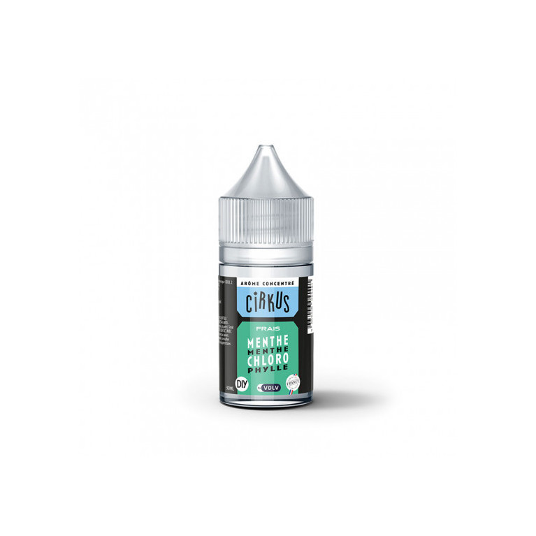Concentré Menthe Chlorophylle 30ml de la gamme cirkus