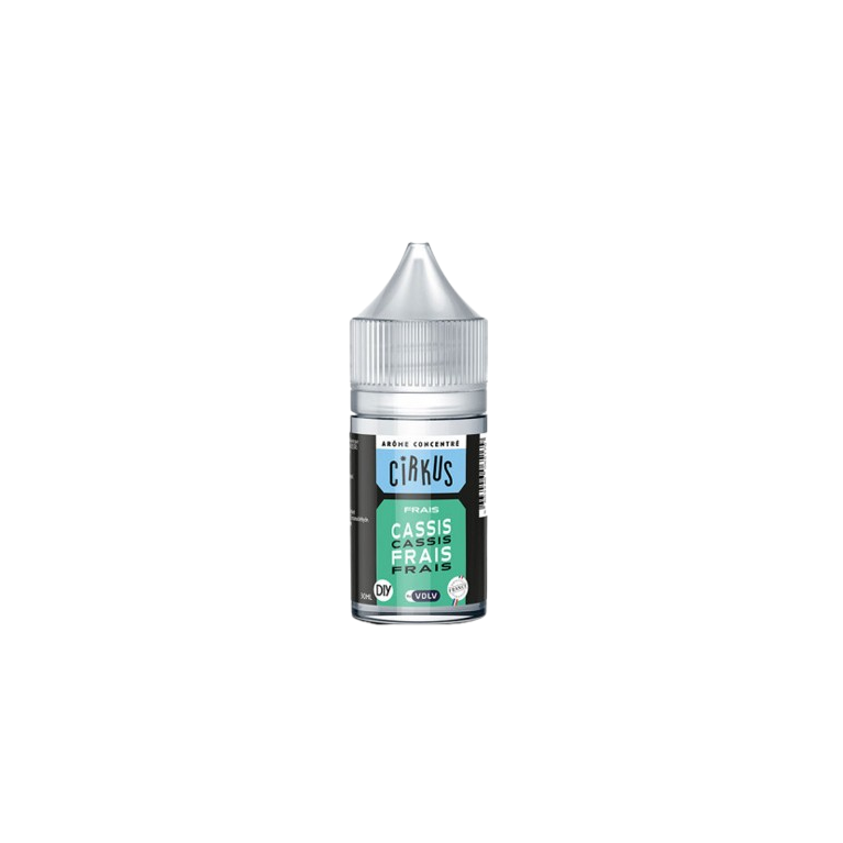 Concentré Cassis Frais 30ml de la gamme cirkus
