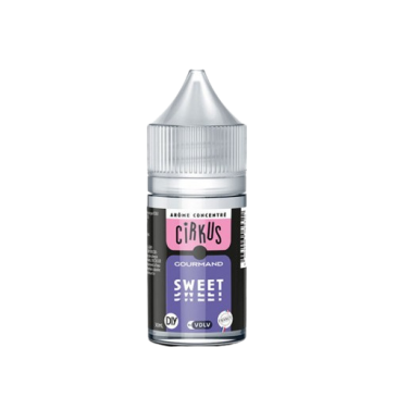 Concentré Sweet 30ml de la gamme cirkus