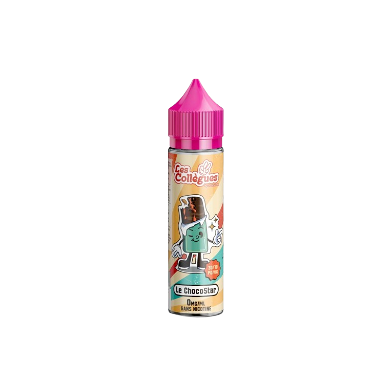 E-liquide Le Chocostar de la gamme Les Collègues chez Klopina