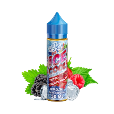 E-liquide Extra Fruits Rouges 50ml de la gamme Ice cool