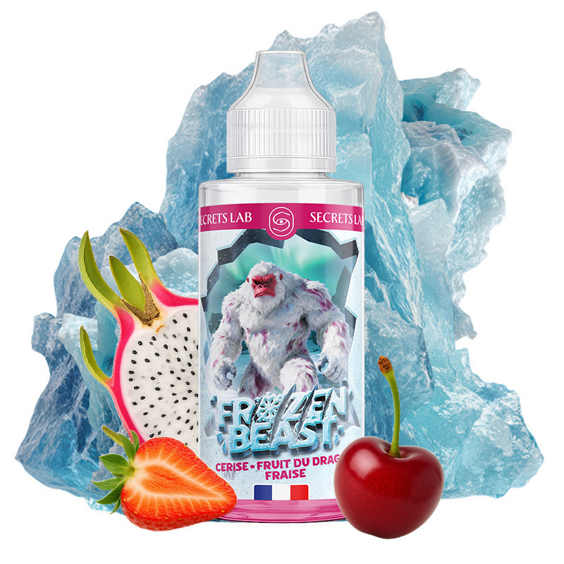 E-liquide Cerise Fruit du Dragon Fraise 50ml de la marque Secret's LAb