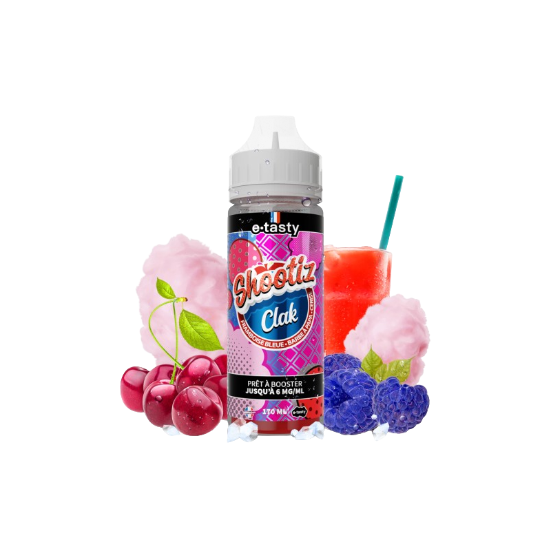 E-liquide Clak 170ml de la gamme Shootiz (E-Tasty)