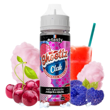 E-liquide Clak 170ml de la gamme Shootiz (E-Tasty)