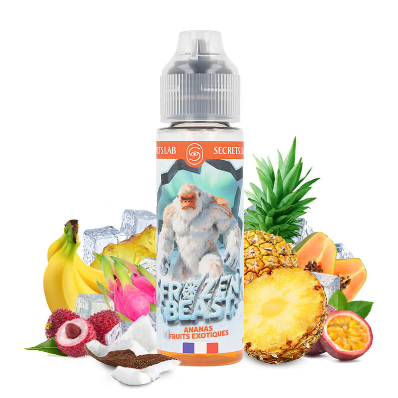 E-liquide Frozen Beast Ananas Fruits Exotiques 50ml de la marque Secret's Lab
