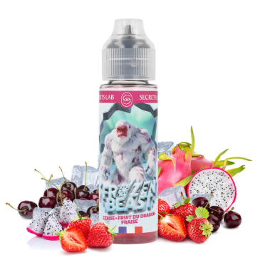 E-liquide Frozen Beast Cerise Fruit du Dragon Fraise 50ml de la marque Secret's Lab