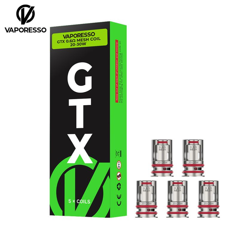 Résistance GTX de la marque Vaporesso chez Klopina