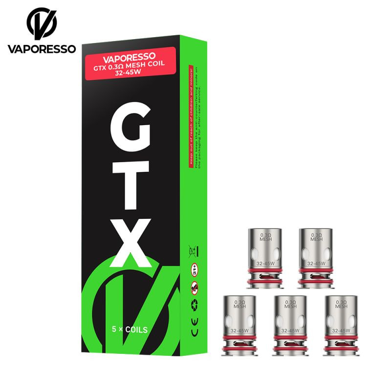 Résistance GTX de la marque Vaporesso chez Klopina