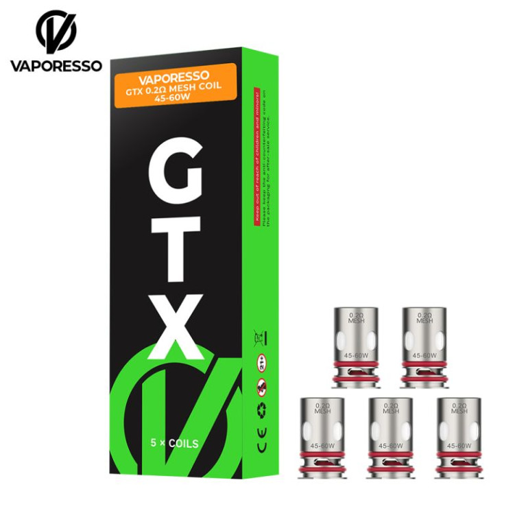 Résistance GTX de la marque Vaporesso chez Klopina