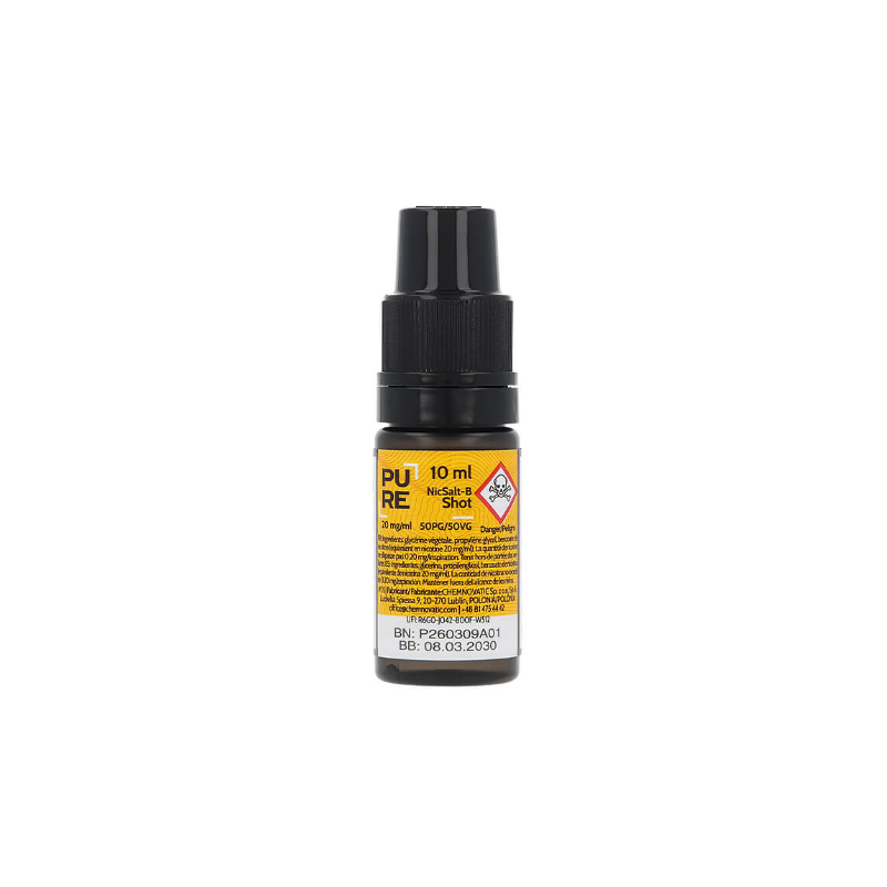 Booster aux sels de nicotine 50/50 NicSalt de la marque Pure