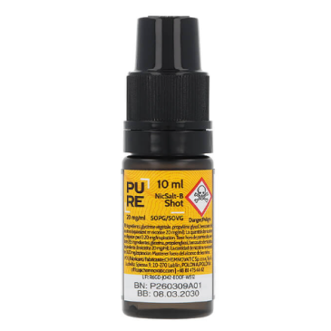 Booster aux sels de nicotine 50/50 NicSalt de la marque Pure
