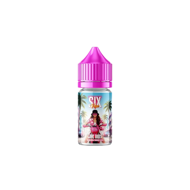 Concentré Love Rider 30ml de la gamme SIX Vape
