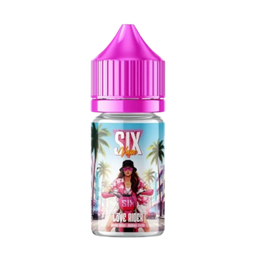 Concentré Love Rider 30ml de la gamme SIX Vape