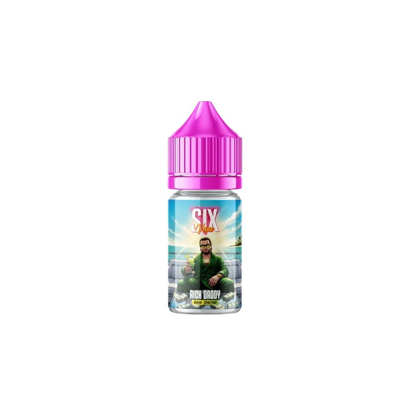 Concentré Rich Daddy 30ml de la gamme SIX Vape