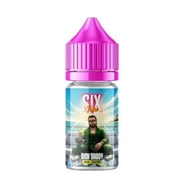 Concentré Rich Daddy 30ml de la gamme SIX Vape