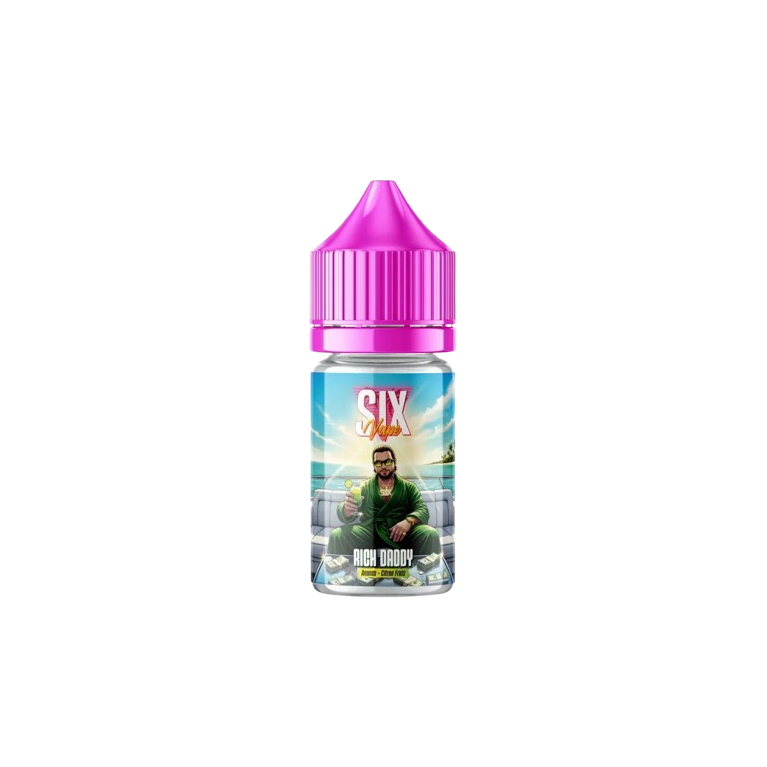 Concentré Rich Daddy 30ml de la gamme SIX Vape