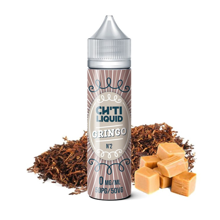 E-liquide Gringo 40ml de la marque Chti Liquid | Tabac blond