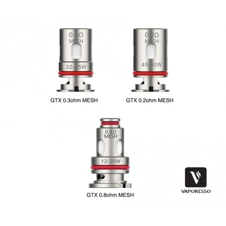 Résistance GTX de la marque Vaporesso