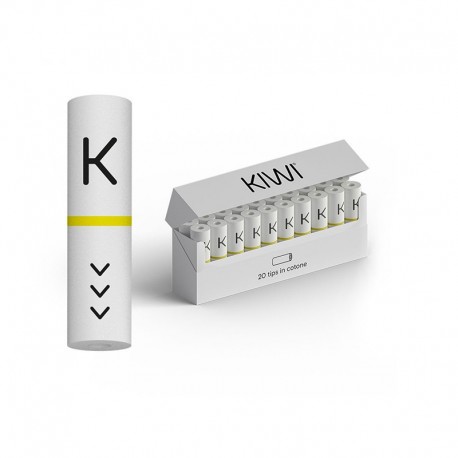 Pack 20 filtres pour Pod Kiwi de la marque Kiwi Vapor