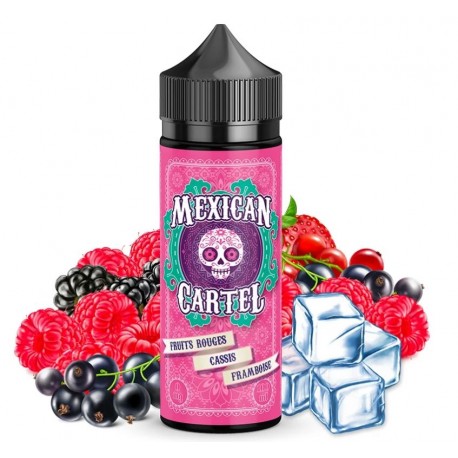 E-liquide Fruits Rouges Cassis Framboise 100ml de la marque Mexican Cartel
