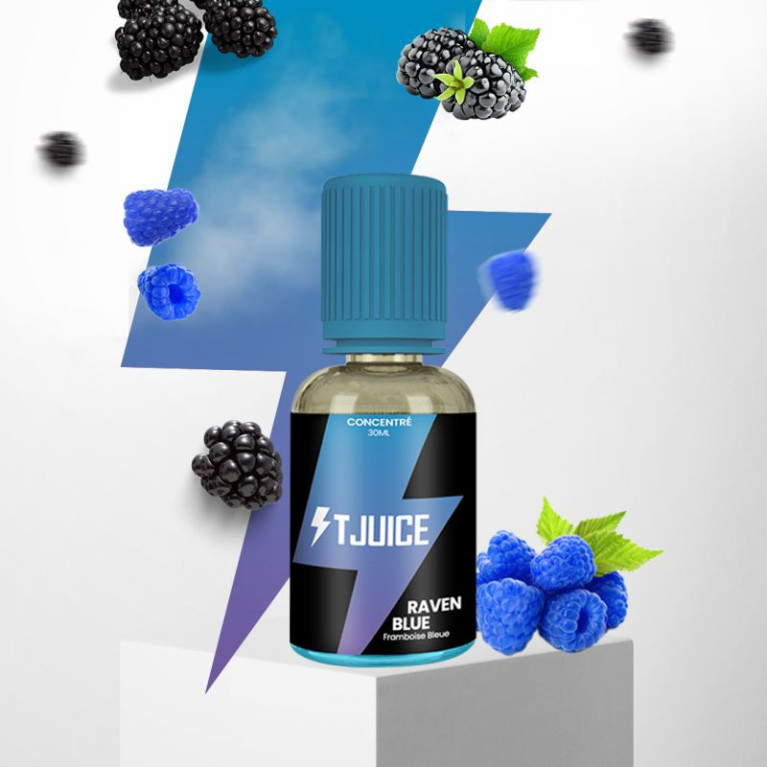 Concentré Raven Blue de la marque T-Juice