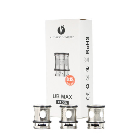 Résistances UB Max de la marque Lost Vape