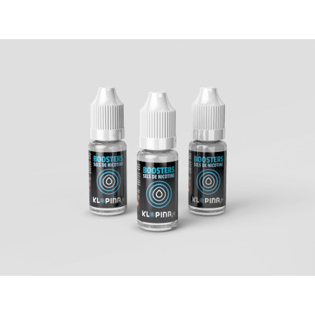 Booster aux sels de nicotine 50/50 de la marque Klopina