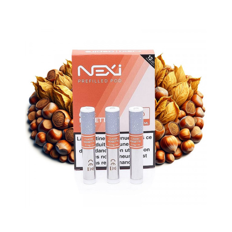 Cartouches Nexi One Classic Noisette de la marque Aspire chez Klopina.