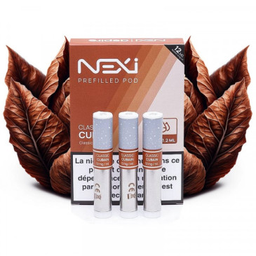 Cartouches Nexi One Classic Cubain de la marque Aspire chez Klopina.