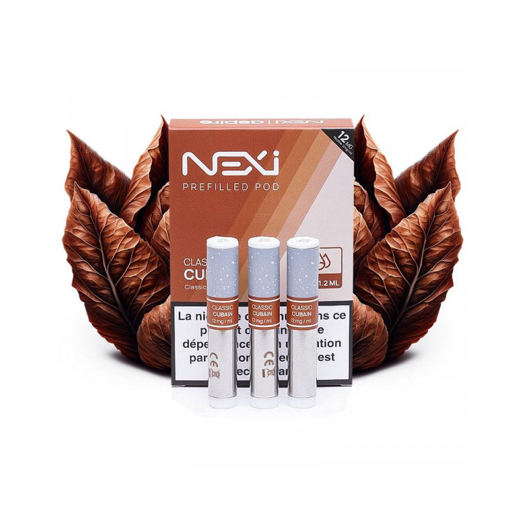 Cartouches Nexi One Classic Cubain de la marque Aspire chez Klopina.