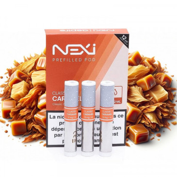 Cartouches Nexi One Classic Caramel de la marque Aspire chez Klopina.