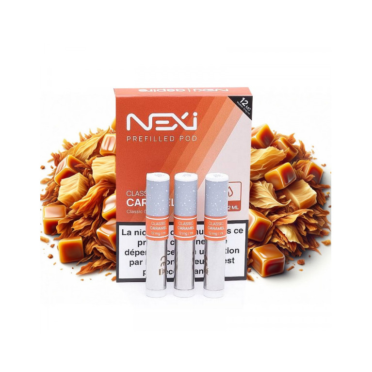 Cartouches Nexi One Classic Caramel de la marque Aspire chez Klopina.