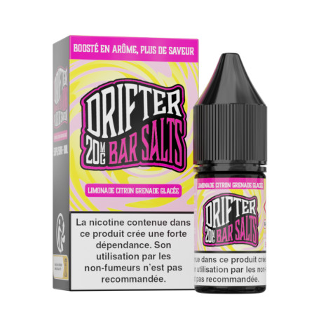 E-Liquide Limonade Citron Grenade 10ml de la marque Bar Salts Drifter