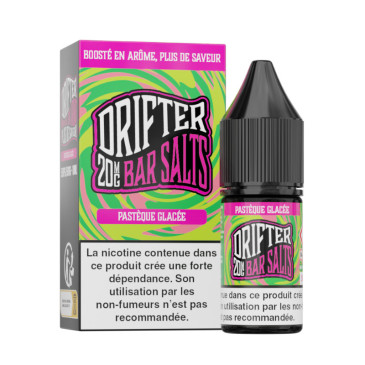 E-liquide Pastèque Glacée Salt de la marque Bar Salts Drifter | Fruité et savoureux