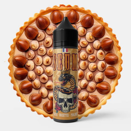 E-liquide Tarte Noisette Pralines 50ml de la marque Hexagone