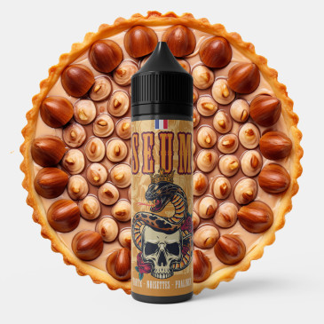 E-liquide Tarte Noisette Pralines de la gamme Seum chez Klopina