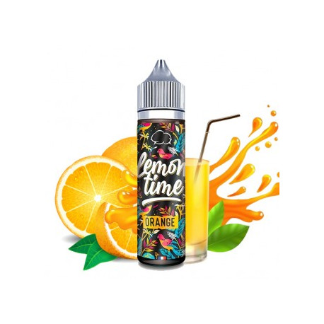 E-liquide Orange 50ml de la gamme Lemon Time
