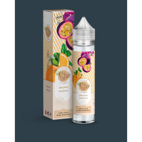 E-liquide Orange Passion 50ml de la gamme Petit Verger