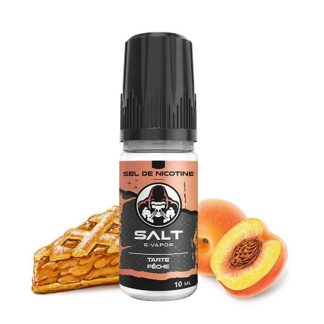 E-liquide Tarte Pêche Salt de la marque E-Vapor
