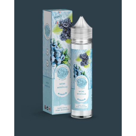 E-liquide Mûre Myrtille FRAIS 50ml de la gamme Petit Verger