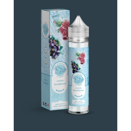 E-liquide Cassis Framboise FRAIS 50ml de la gamme Petit Verger