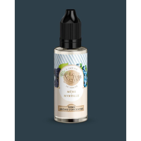 Concentré Mûre Myrtille 30ml de la gamme Petit Verger